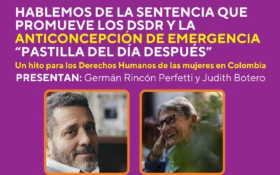 Anticoncepción de emergencia “pastilla del día después”